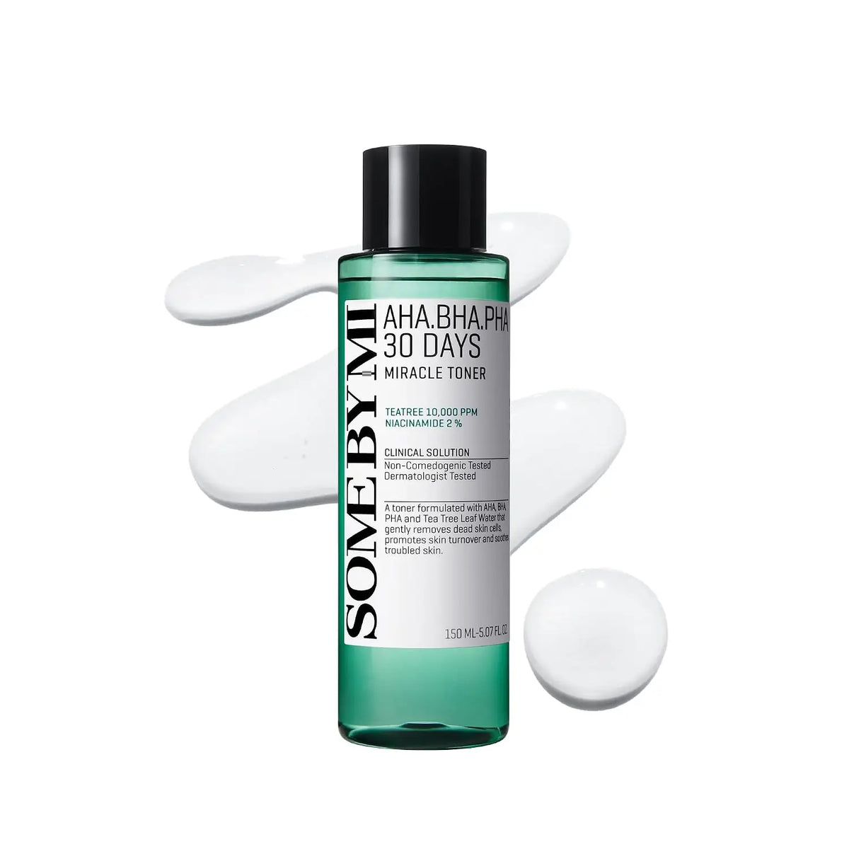 SOME BY MI AHA BHA PHA Skincare - Moisturizer Cream, Salicylic Acid Cleanser for Exfoliation, Toner for Pore Care & Oil Control
