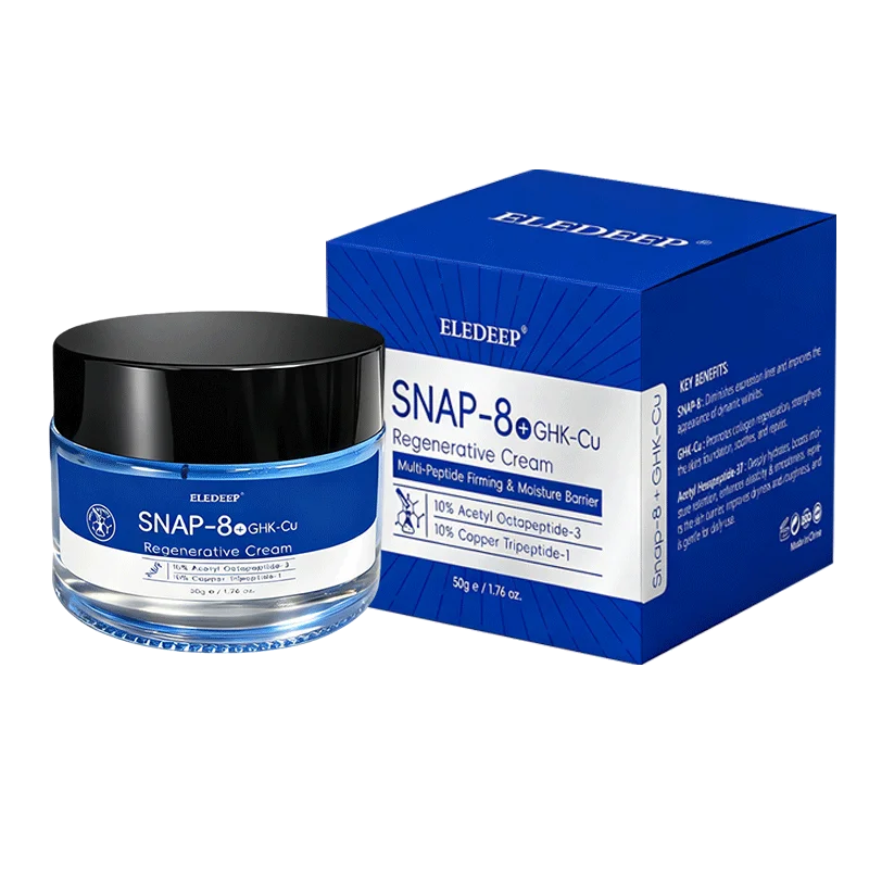 B Snap-8 GHK-Cu Regenerative Cream Anti-Aging Peptide Moisturizer Fine Lines Firming Skin Barrier Repair Long-Lasting Hydration