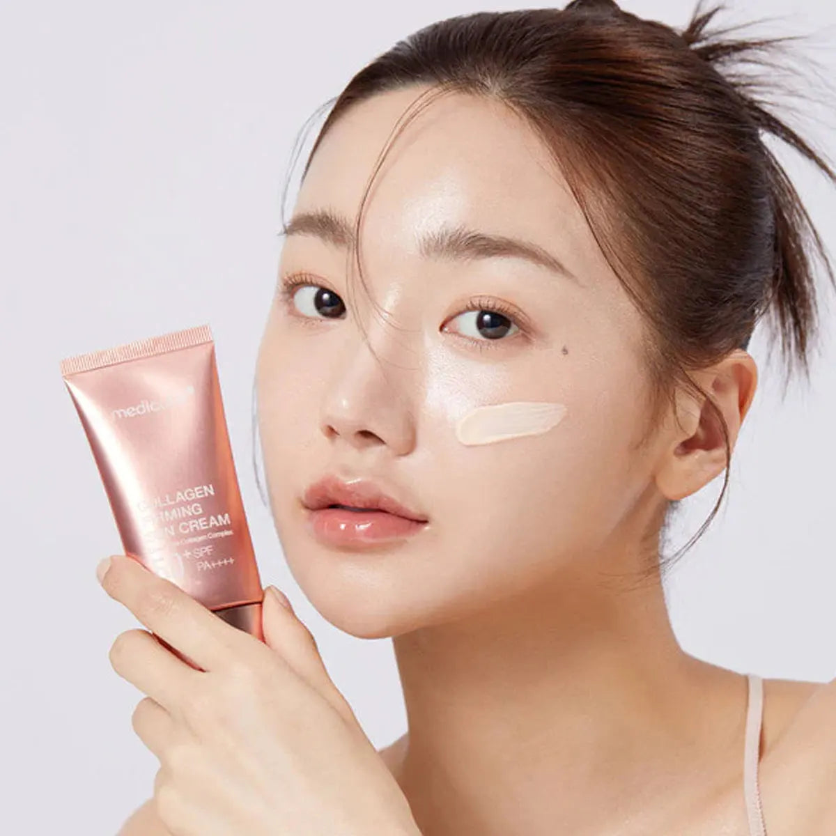 MEDICUBE COLLAGEN FIRMING CREAM_50ml, Light Texture, Mild Gentle Care, Soft Skin Touch, Korean Cosmetics, Korean Skincare