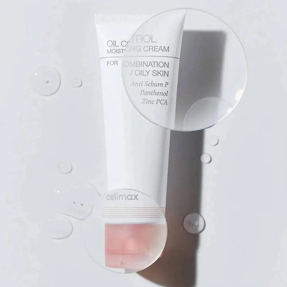 Korean Deep Nourishing Cream For Combination Oily Skin Brand Moisturizer 80ml Celimax Oil Control Panthenol Fine Pores Cream