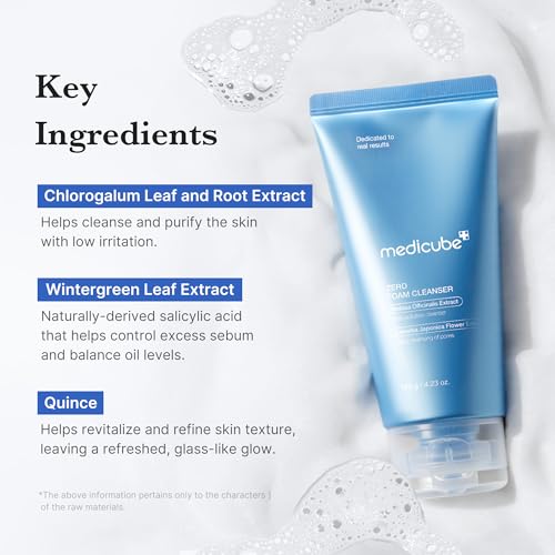 MEDICUBE Zero Foam Cleanser 120g