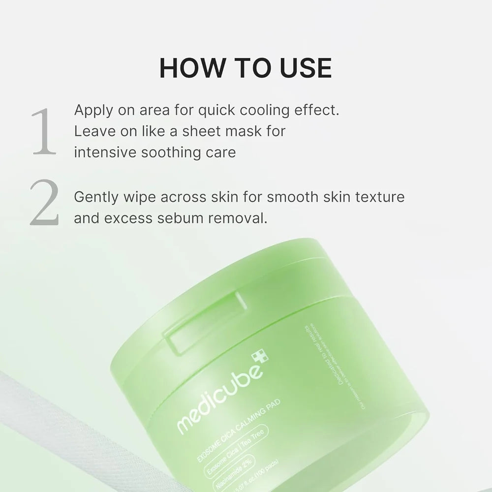 MEDICUBE Exosome Cica Pads 100 Pads