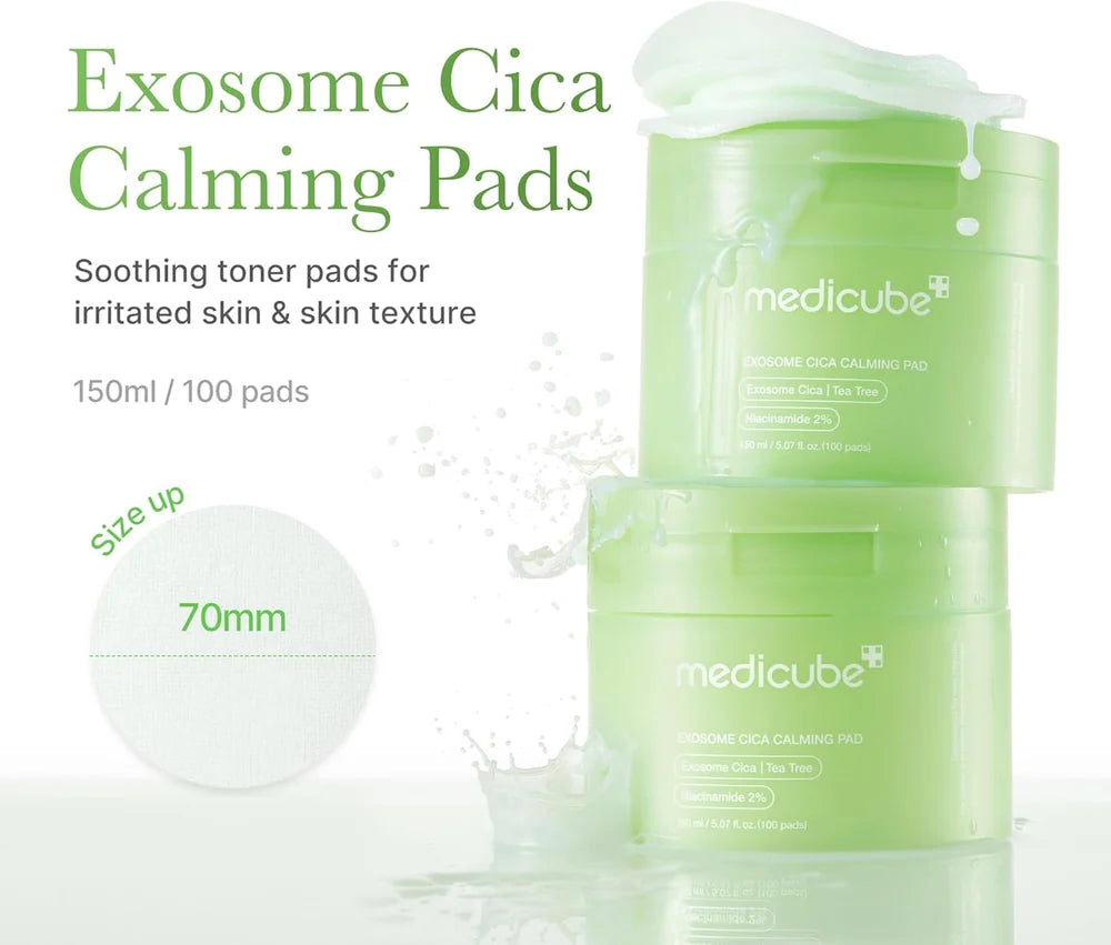 MEDICUBE Exosome Cica Pads 100 Pads