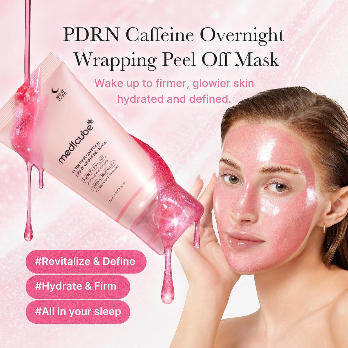 MEDICUBE Collagen Milky Toning Wrapping Mask 75ml