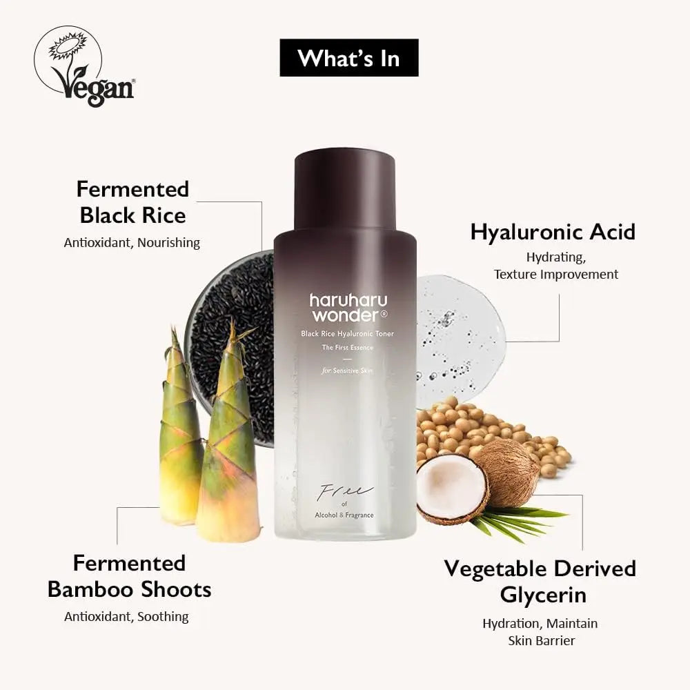 Haruharu wonder black rice hyaluronic toner 150 ml