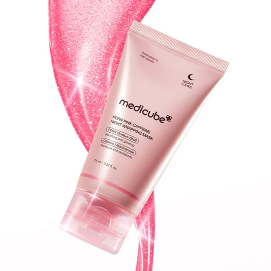 Medicube PDRN Pink Caffeine Night Wrapping Mask, 75 ml