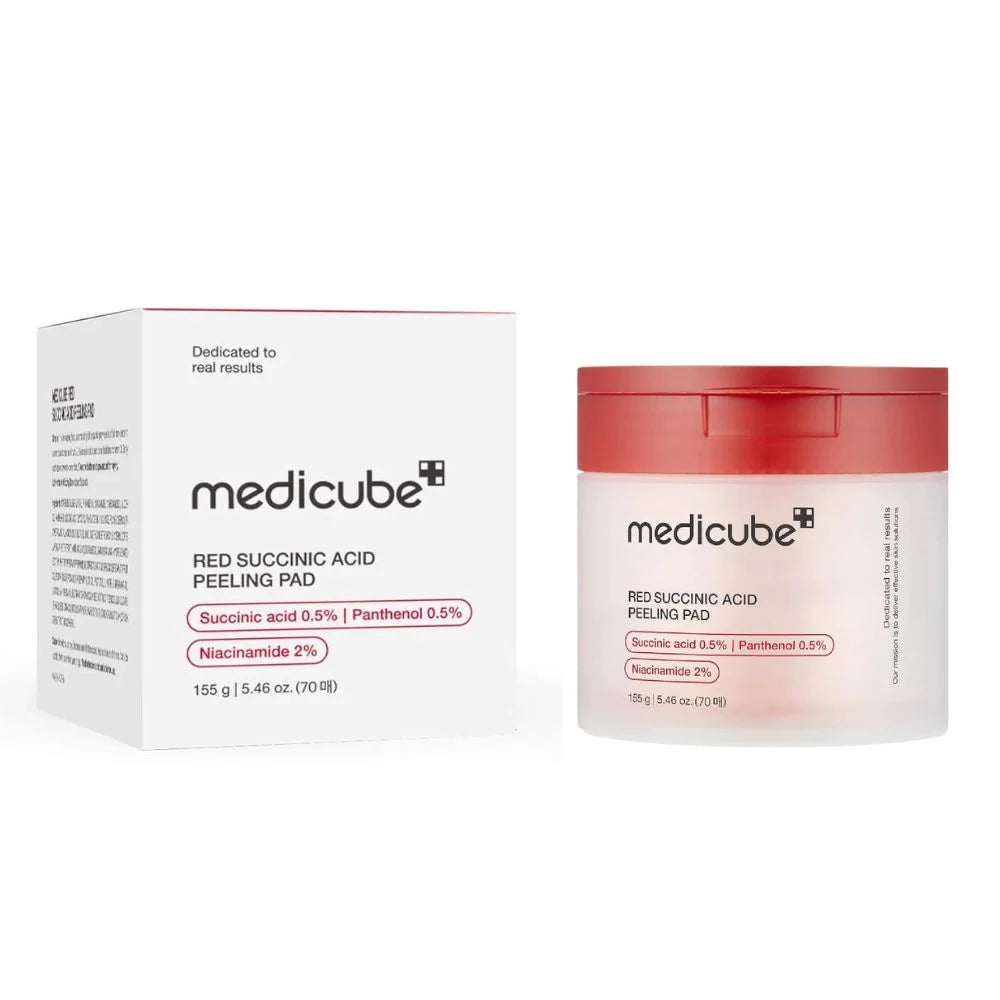 Medicube Red Succinic Acid Peeling Pads, 70 Pads