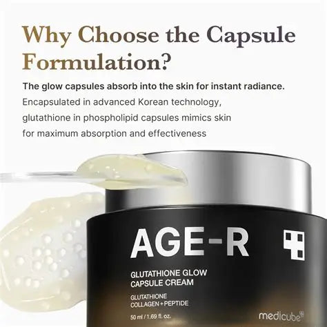 Medicube AGE-R Glutathione Glow Cream, 50 ml