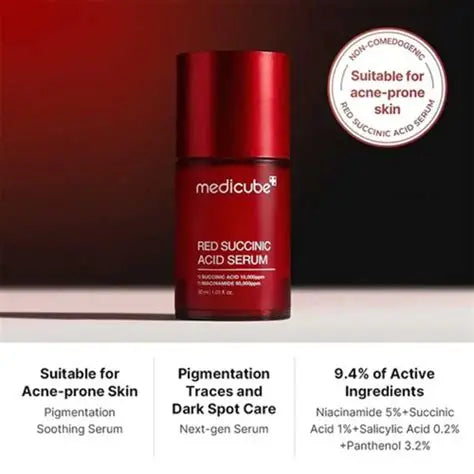 Medicube Red Succinic Acid Serum, 30 ml