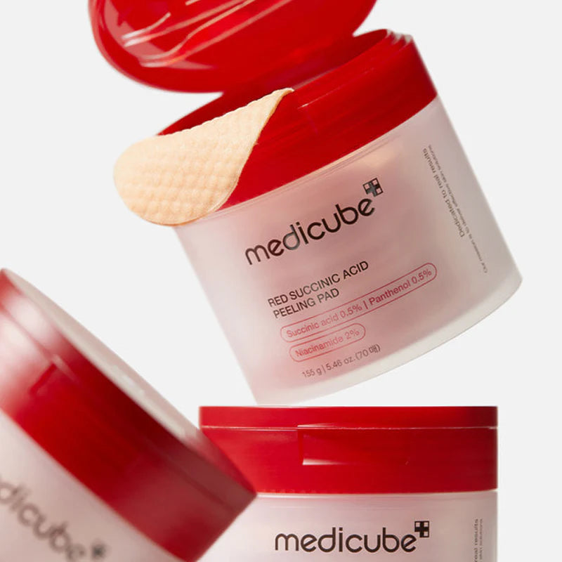 Medicube Red Succinic Acid Peeling Pads, 70 Pads