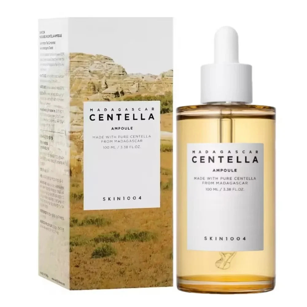 Hot SKIN1004 Madagascar Centella Hyalu-Cica Watery Serum 100ml Lightweight Non-greasy Pore Care Deep Moisture Skincare Skin Type