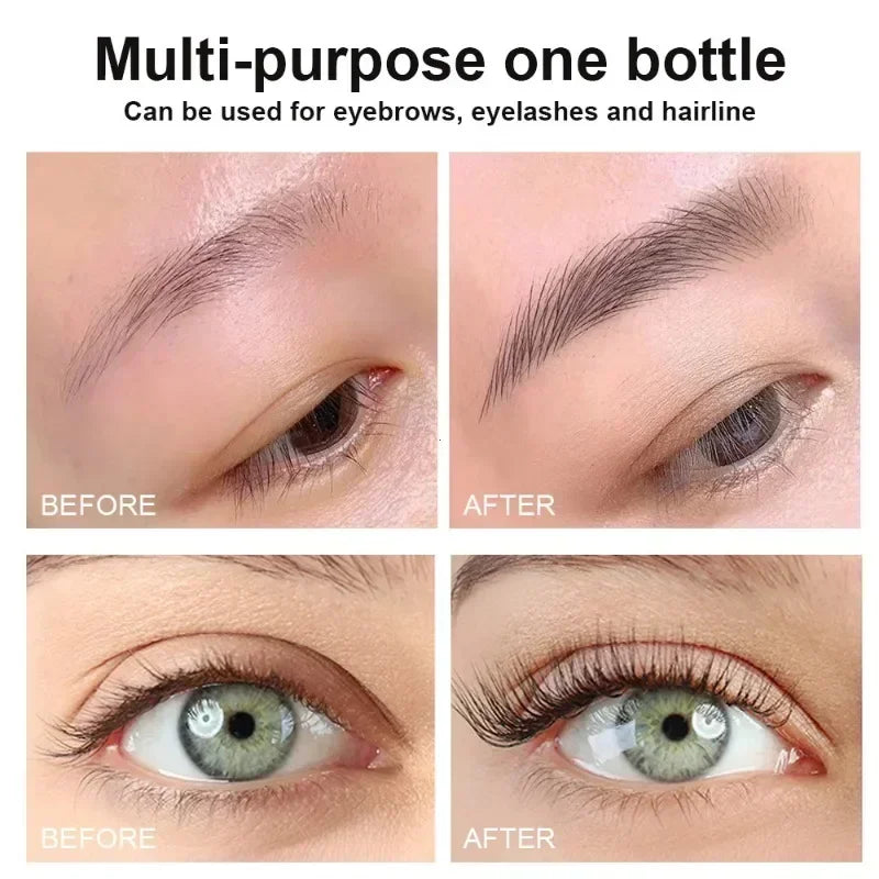 Eyebrow Eyelash Growth Serum Fast Growing Prevent Hair Loss Damaged Treatment Thick Dense Eyes Makeup Care Products New 2024