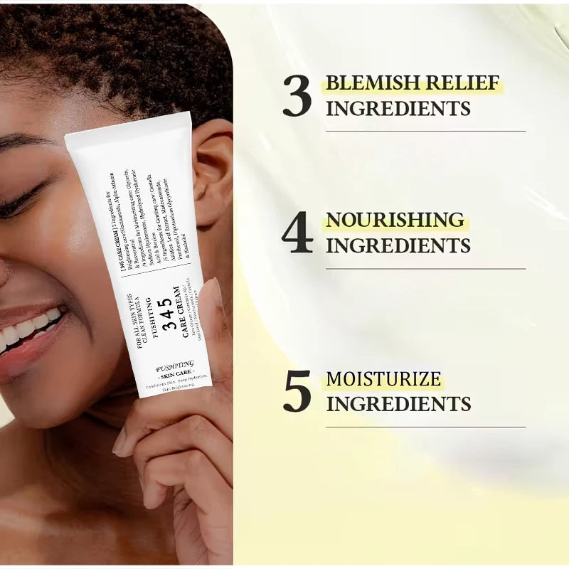 1/3/5 PCS Skincare Combo 345 Soothing & Firming Eye Cream Relief Face Cream PDRN Niacinamide Relief Mist Hydration Recovery Sets