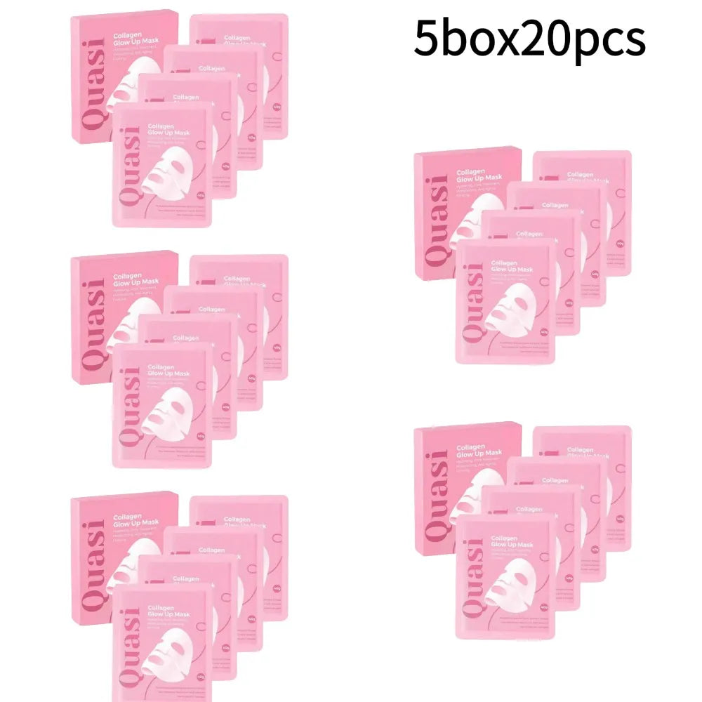 4Pcs Bio Collagen Overnight Mask Mild Korean Nourish Anti Aging Brightening Pore Minimizing Smooth Fine Line Reducing Mask 2026