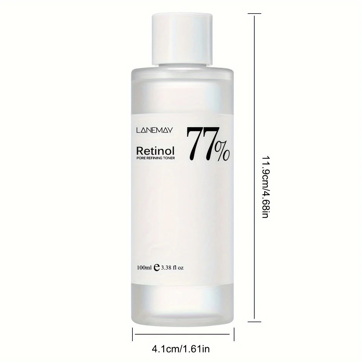 100ml 77% Soothing Toner With Retinol, For Sensitive Skin, Dry Skin, Aging Defying Skin, Helps Refine, And Exfoliate The Face