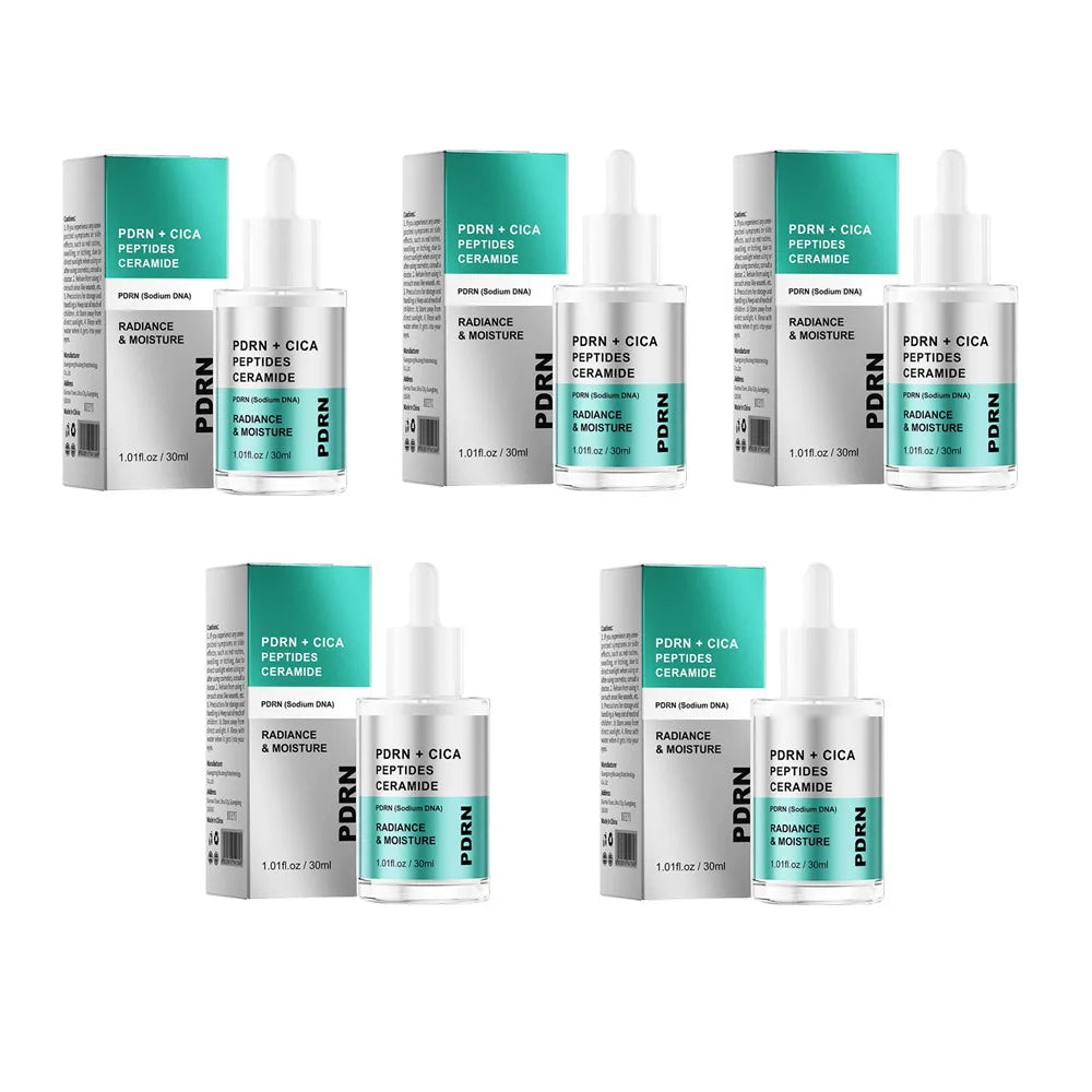 Korea PDRN+CICA Peptides Ceramide Essence With High Concentration Centella Asiatica Deeply Repairs & Enhances Skin Elasticity