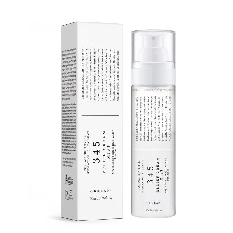1/3/5 PCS Skincare Combo 345 Soothing & Firming Eye Cream Relief Face Cream PDRN Niacinamide Relief Mist Hydration Recovery Sets