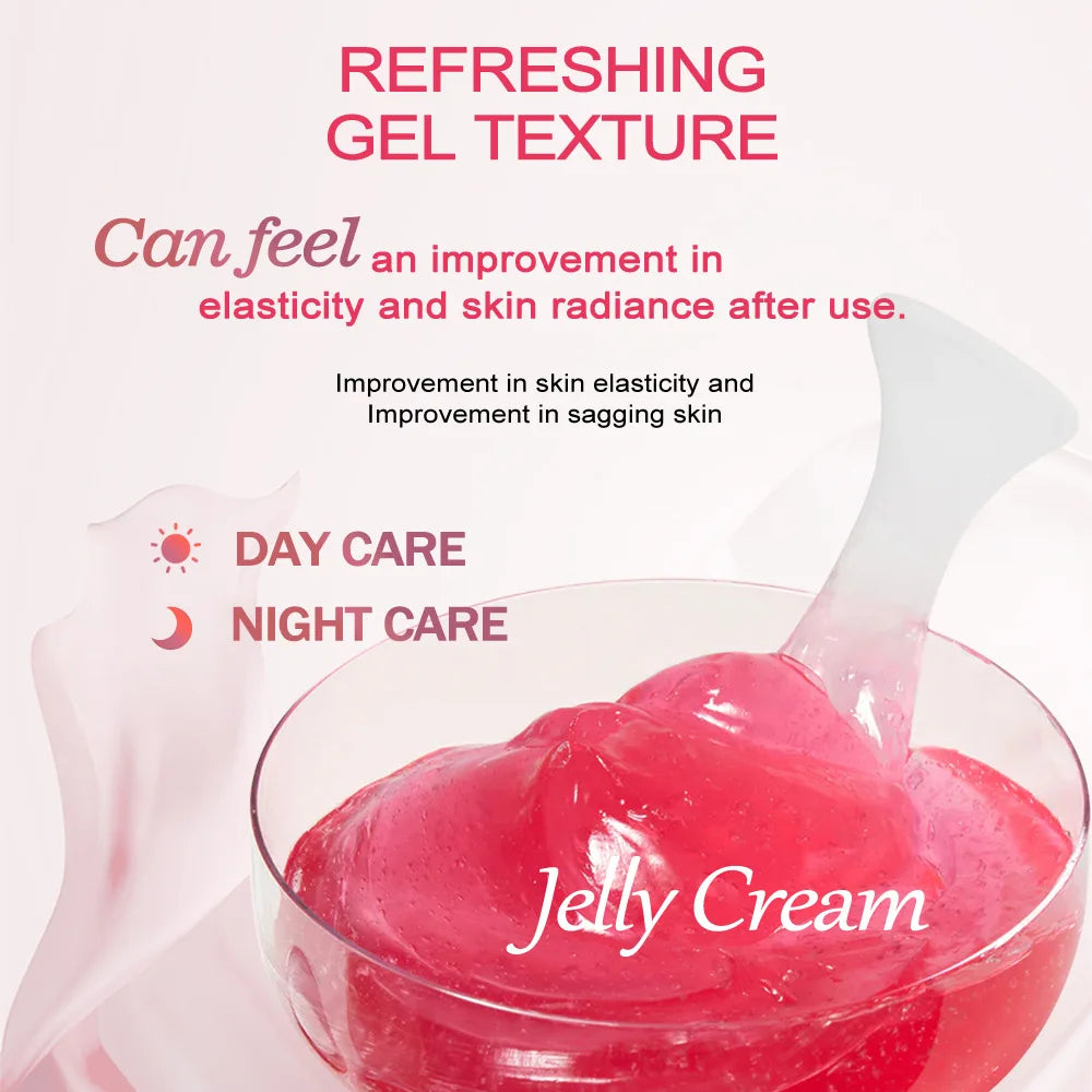 100g Jelly Face Cream Collagen Soft Moist Collagen Jelly Cream Essence Shrinks Pores  Nourishes Moisturizes Moisturize 2024 New