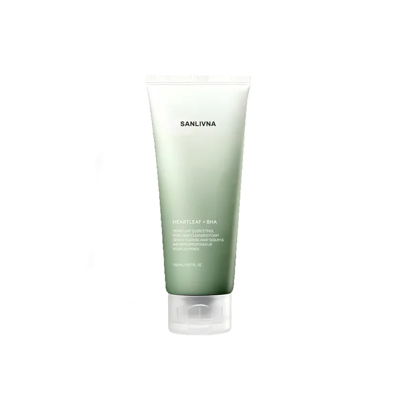 Korean Heartleaf Face Wash Cleaner Foam Deep Cleaning Pore Control Makeup Cleansing Oil Original Skincare Face Cleaning Sets