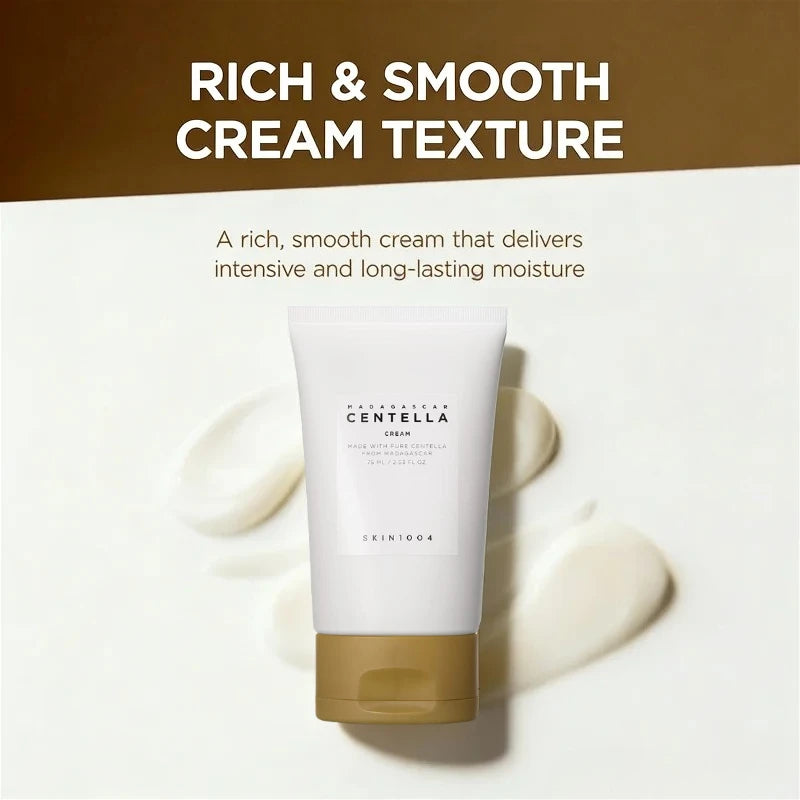 Korean Madagascar Centella Cream Facial Moisturizer for Soothing Cream,Hydrating,Strengthening The Skin Skincare Beauty Products