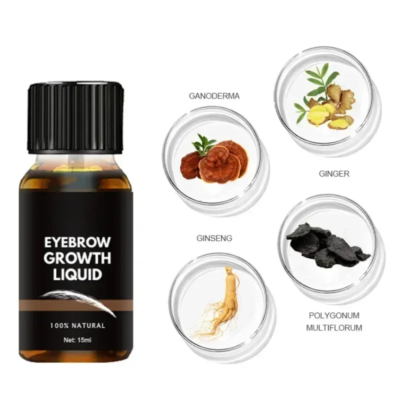 Eyebrow Eyelash Growth Serum Fast Growing Prevent Hair Loss Damaged Treatment Thick Dense Eyes Makeup Care Products New 2024