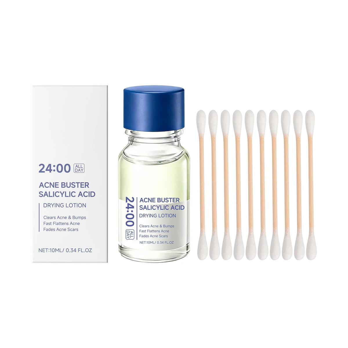 Salicylic Acid Acne Treatment Serum Moisturizing Oil Control Spot Corrector Pimple Relief Fades Acne Mark Facial Skin Care Serum