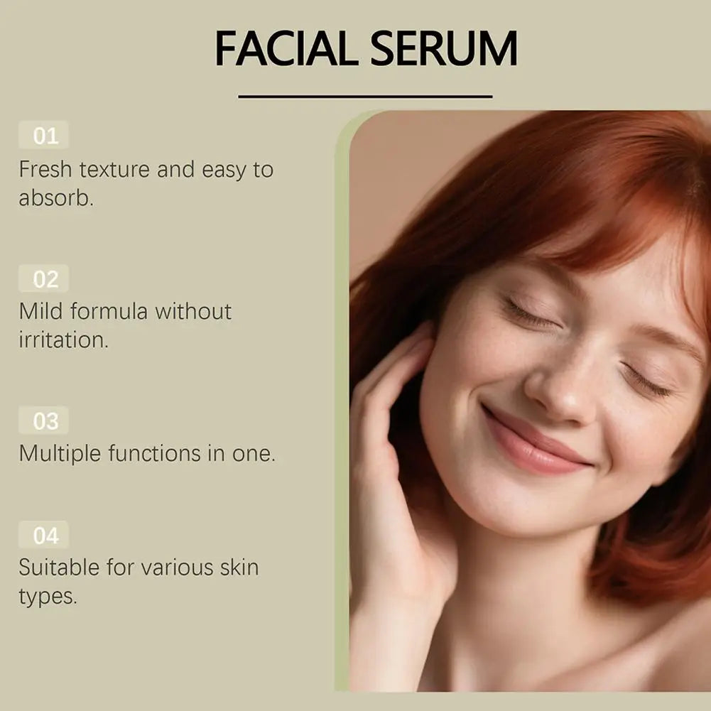 30ML Copper Peptide Serum for Face with Hyaluronic Acid, Copper Peptide Face Serum Moisturising Soothing for Fine Lines Skincare