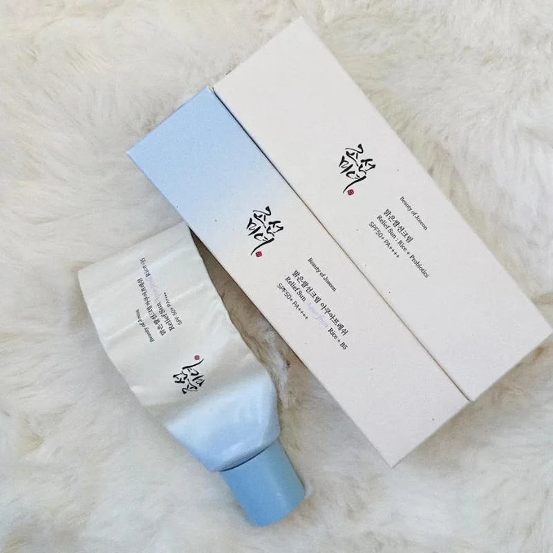 Beauty of Joseon Brand SPF50+ Anti UV Sun Block Facial 50ml Sunscreen for Body and Face Rice Probiotic Solar Blocker Skin Cream