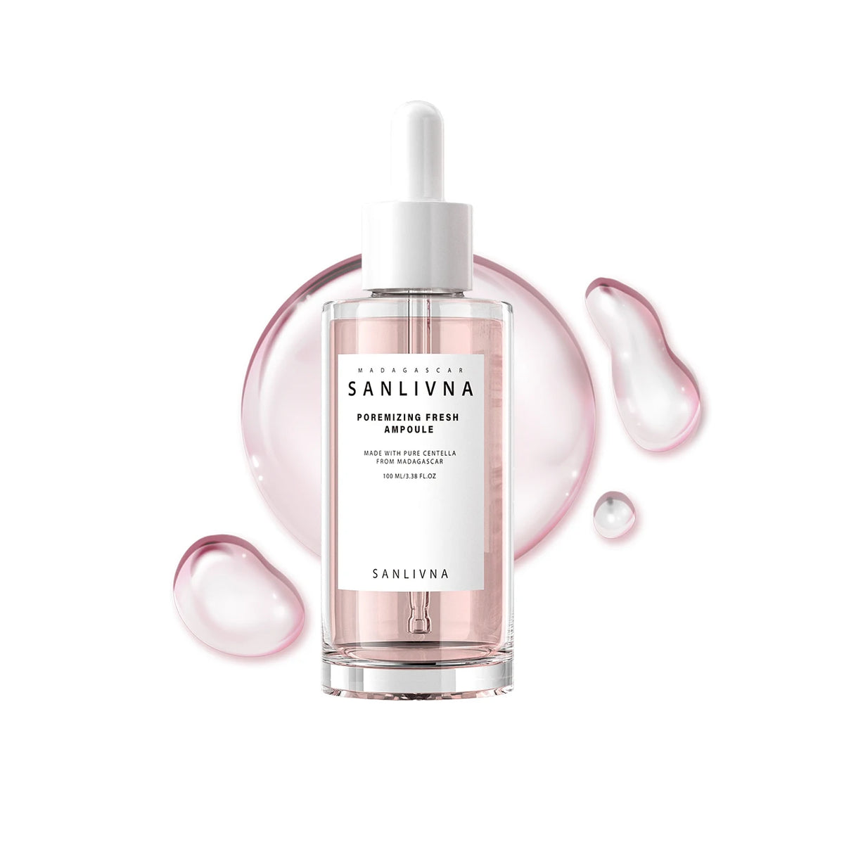 Korean Centella Ampoule Series,Poremizing Fresh,Brightening,Intensive Ampoule Face Pore Care Soothing Serum Skincare Products