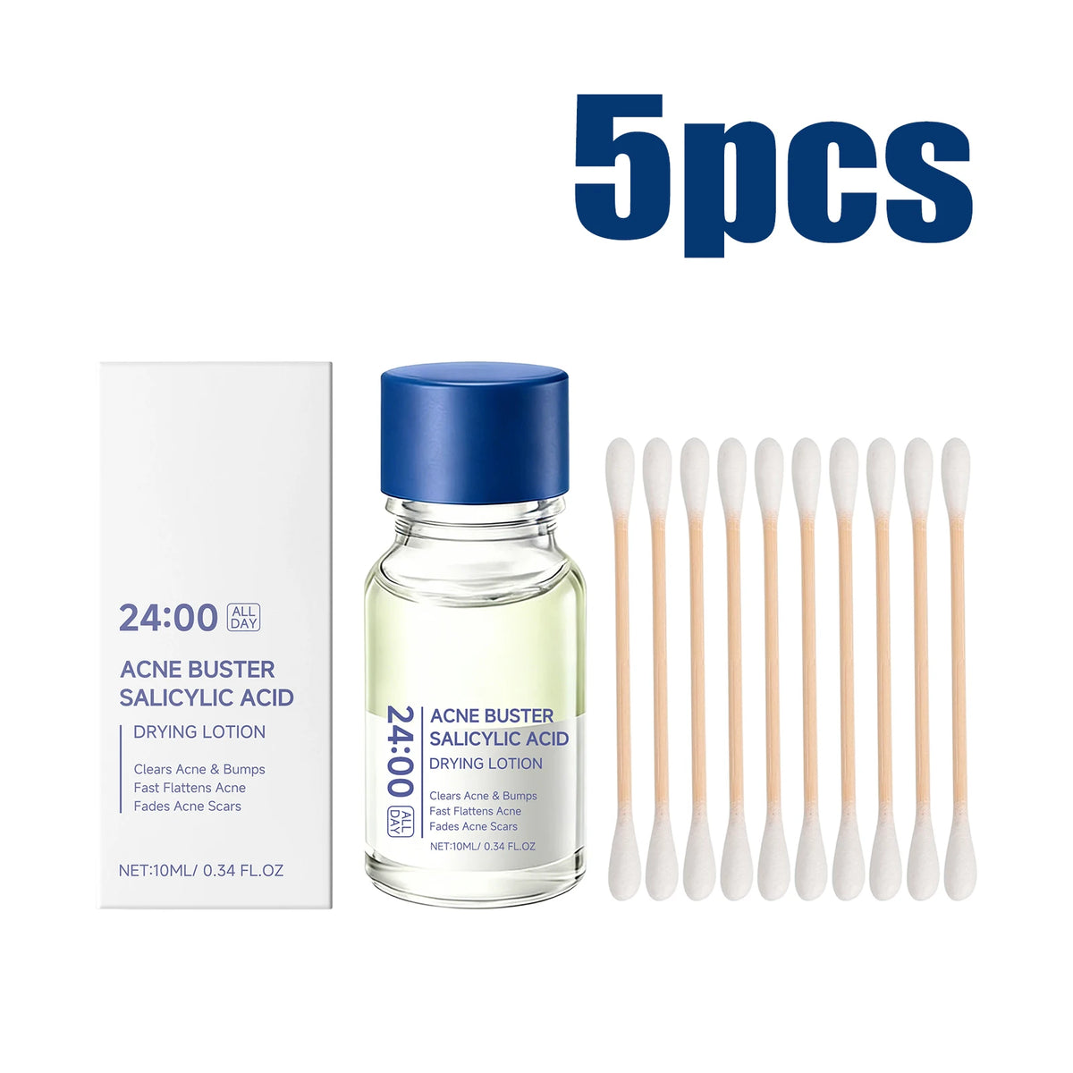 Salicylic Acid Acne Treatment Serum Moisturizing Oil Control Spot Corrector Pimple Relief Fades Acne Mark Facial Skin Care Serum