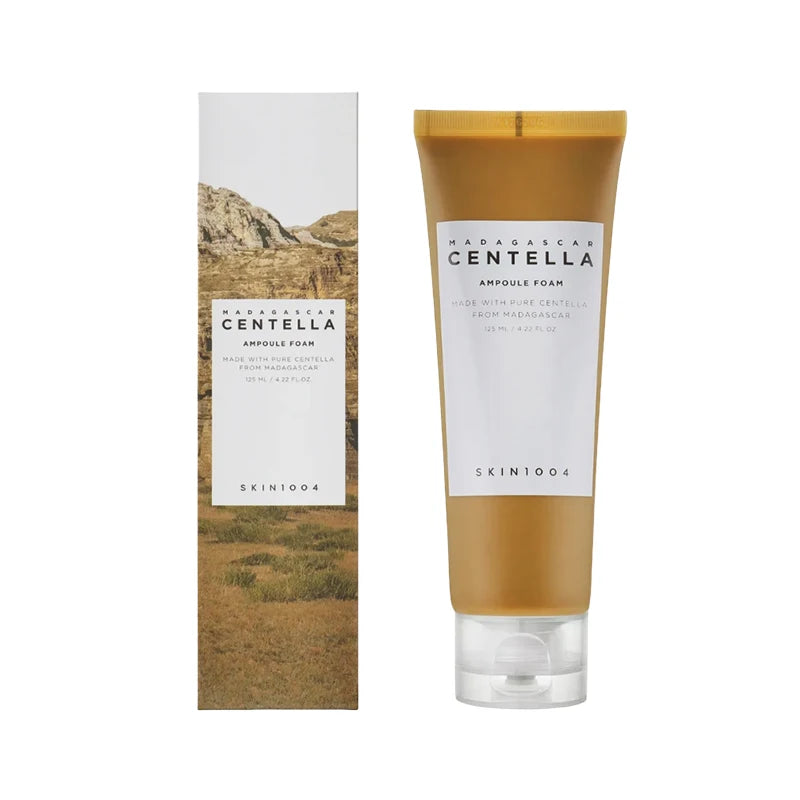 Korean Centella Poremizing Deep Cleansing Foam,Tone Brightening Cleansing Gel Foam,Facial Moisturizing Fresh Cleanser 125ml