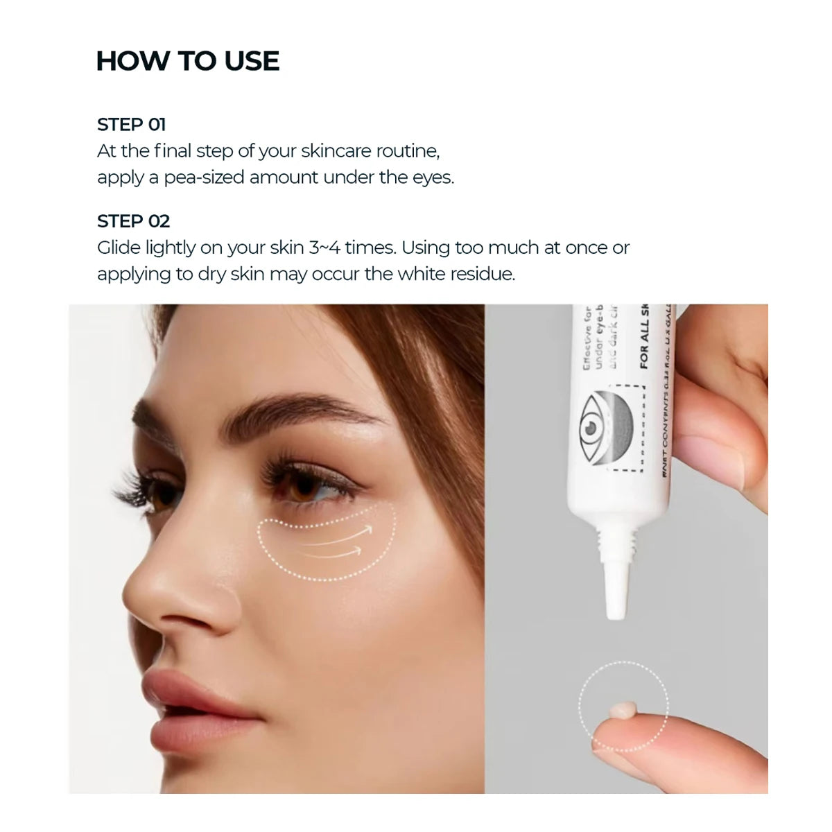 Dr.Melaxin EYEPHALT EYEBAG CREAM 10ml,Rich Hydrating Cream,Silky Smooth Texture,Non Greasy Finish,Korean Skincare,Korean Makeup