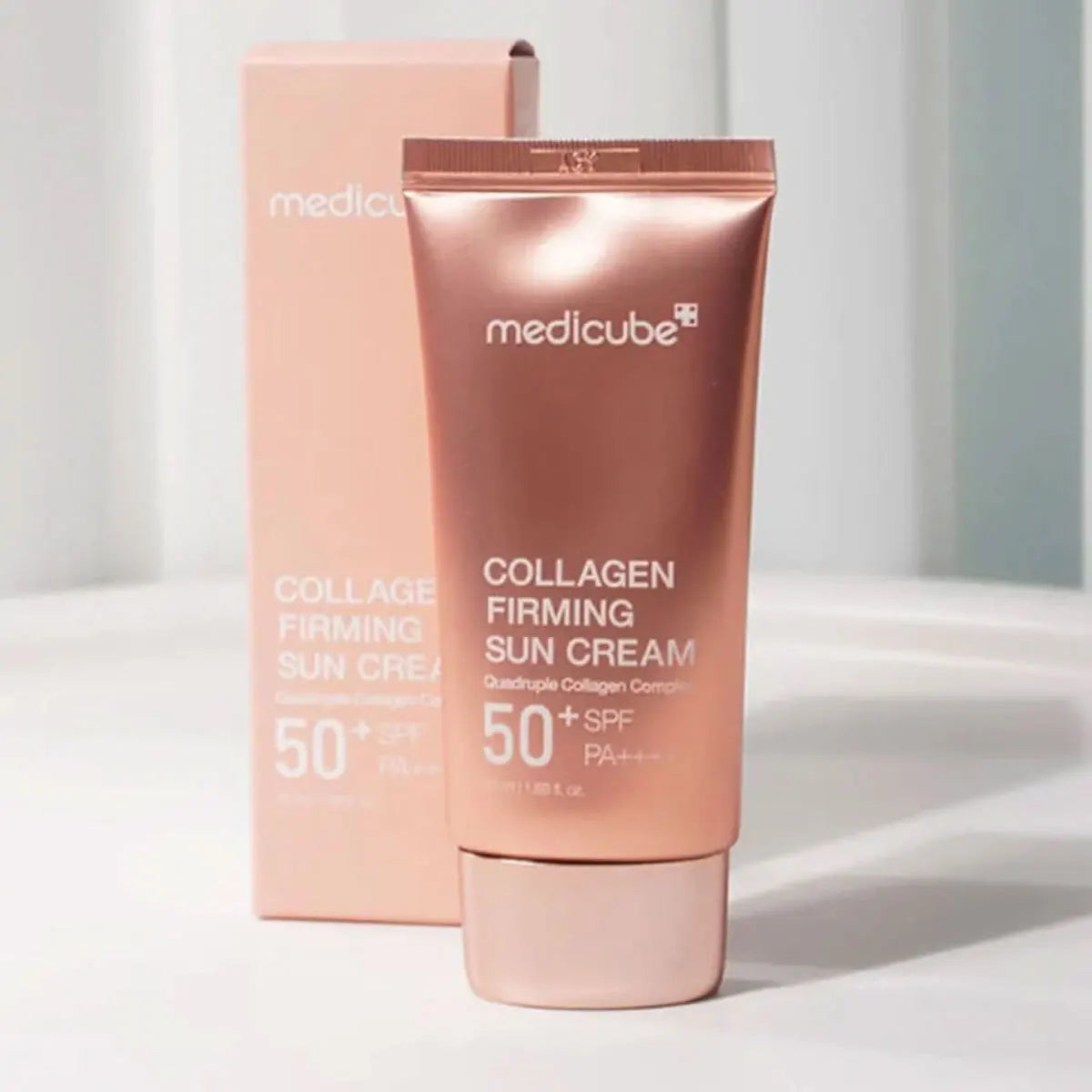 MEDICUBE COLLAGEN FIRMING CREAM_50ml, Light Texture, Mild Gentle Care, Soft Skin Touch, Korean Cosmetics, Korean Skincare