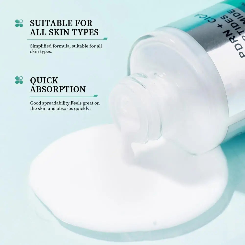 Korea PDRN+CICA Peptides Ceramide Essence With High Concentration Centella Asiatica Deeply Repairs & Enhances Skin Elasticity