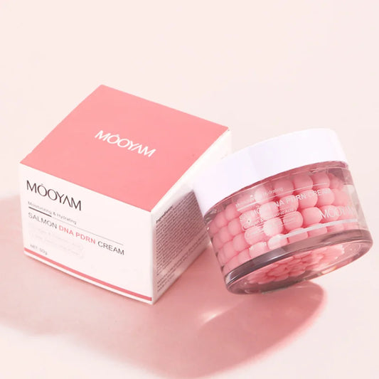 Salmon DNA PDRN Skin Care Set 50g Cream 30ml Facial Serum Collagen Hyaluronic Acid Hydrating Daily Face Skin Care Kit