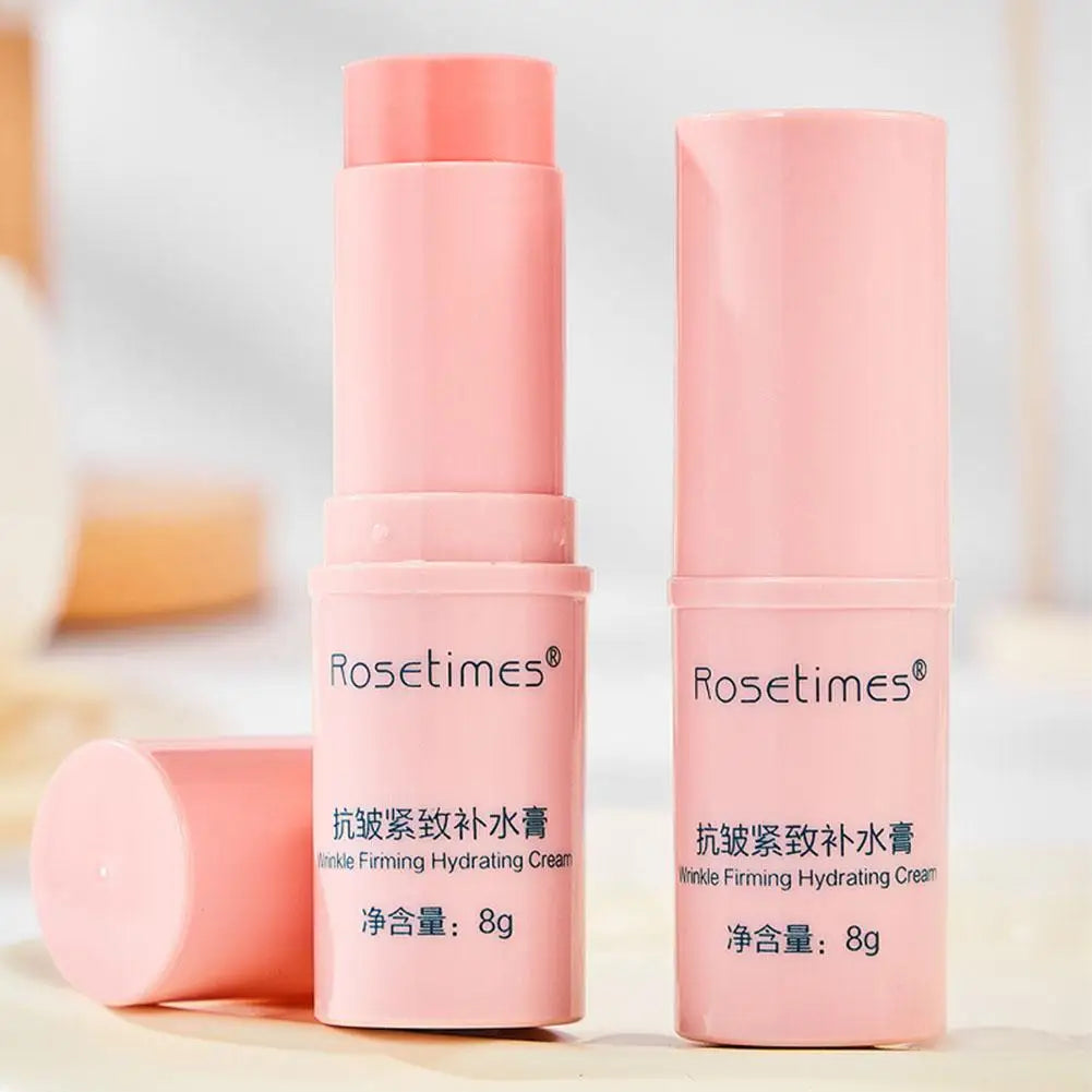 Rosetimes Instant Wrinkle Bounce Multi Balm Stick - Hydrating Anti Aging Moisturizer For Face Neck Korean Skin Care Beauty Stick