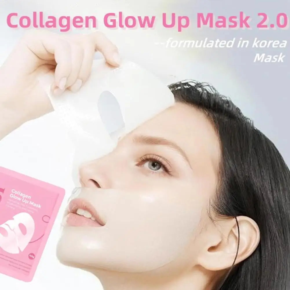 4Pcs Bio Collagen Overnight Mask Mild Korean Nourish Anti Aging Brightening Pore Minimizing Smooth Fine Line Reducing Mask 2026