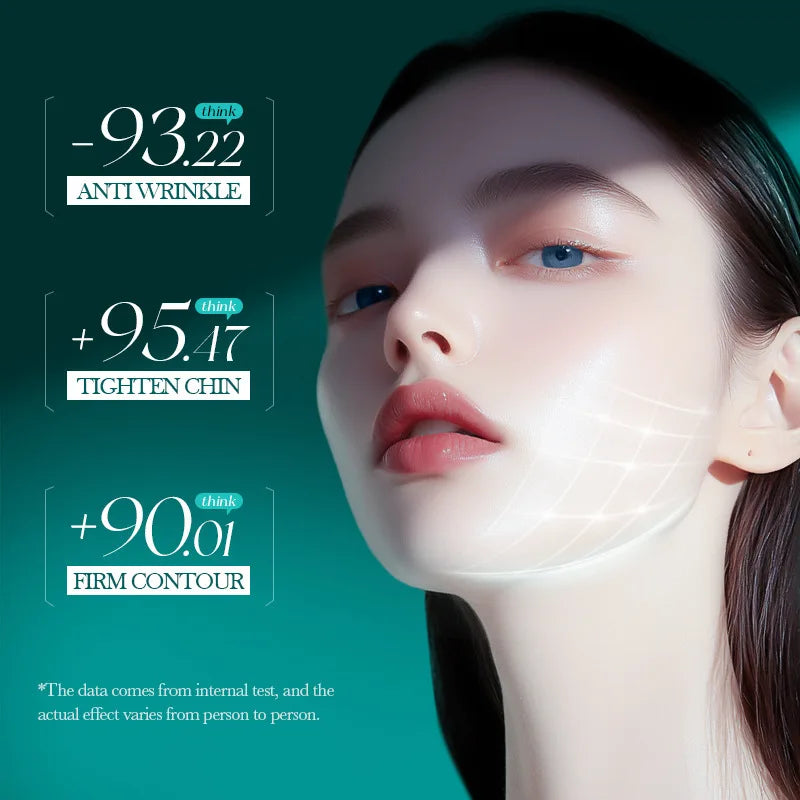 5pcs SADOER Peptide Collagen 3D Lifting Firming Facial Masks Moisturizing Anti-Aging Anti Wrinkles V-Face Shaping Face Mask