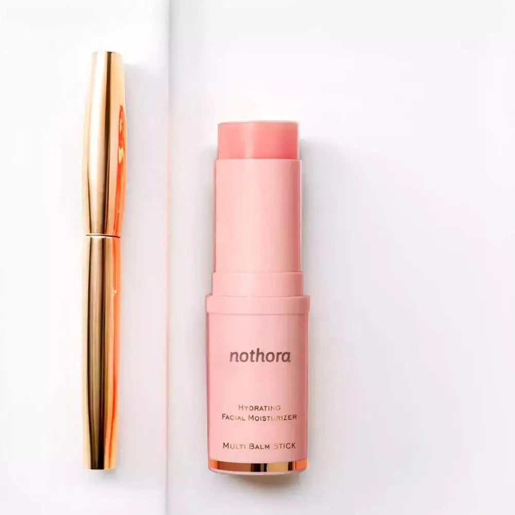 Nothora Pure Collagen Wand Pink Multi Balm Stick Enhance Radiance Boost Elasticity Facial Moisturizer Plumping For Face Eye Neck