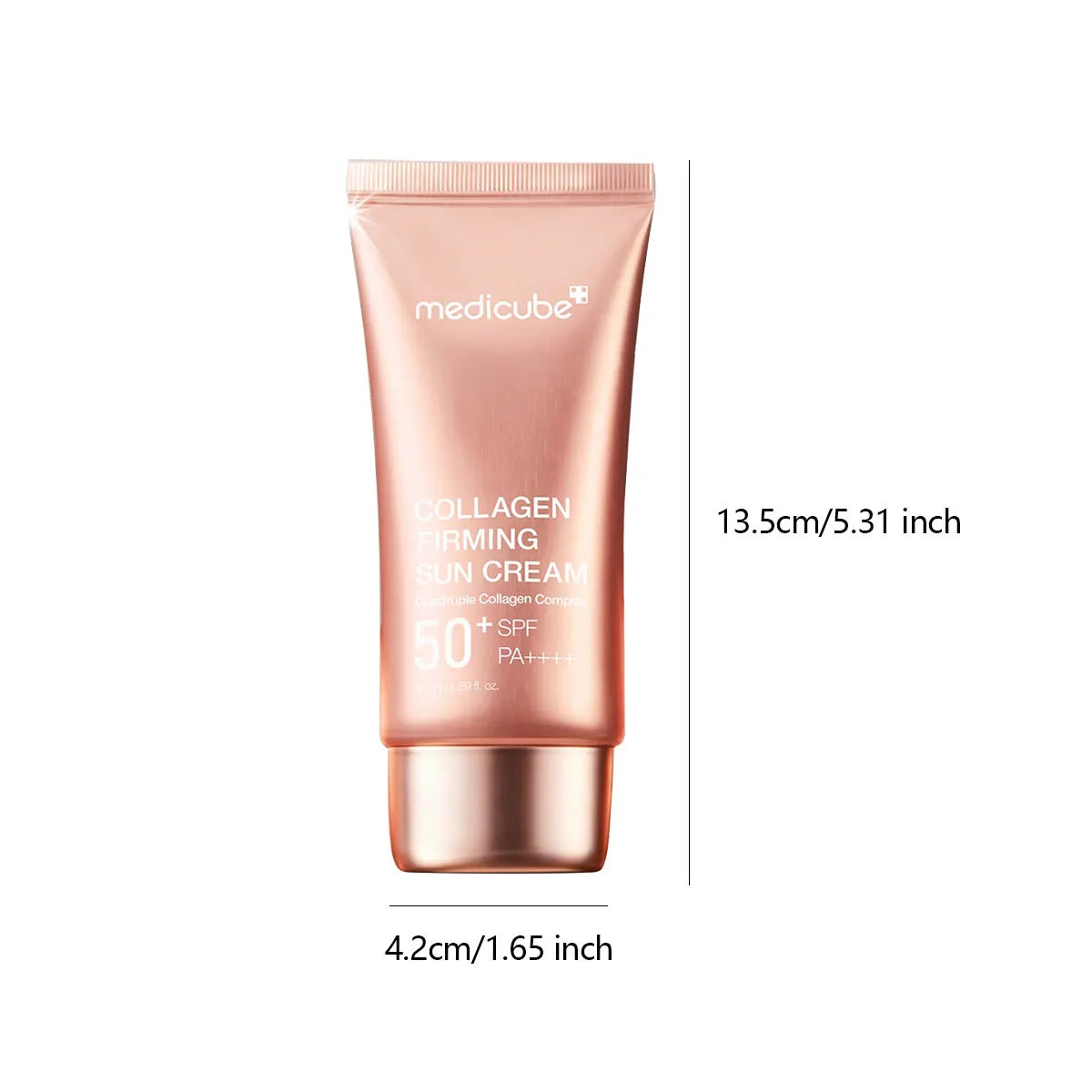 MEDICUBE COLLAGEN FIRMING CREAM_50ml, Light Texture, Mild Gentle Care, Soft Skin Touch, Korean Cosmetics, Korean Skincare