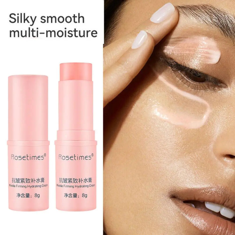 Rosetimes Instant Wrinkle Bounce Multi Balm Stick - Hydrating Anti Aging Moisturizer For Face Neck Korean Skin Care Beauty Stick