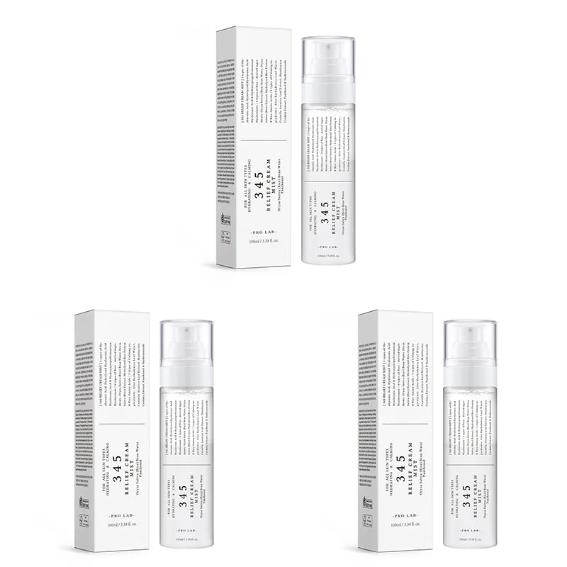 1/3/5 PCS Skincare Combo 345 Soothing & Firming Eye Cream Relief Face Cream PDRN Niacinamide Relief Mist Hydration Recovery Sets