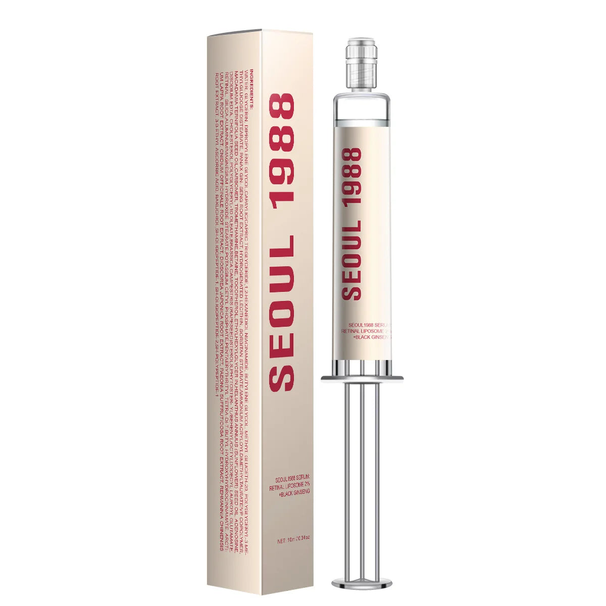 Seoul 1988 Retinol Ginseng Eye Cream Face Cream Set Anti-aging Firm Moisturizer Diminish Wrinkles Eye Essence Facial Care Repair