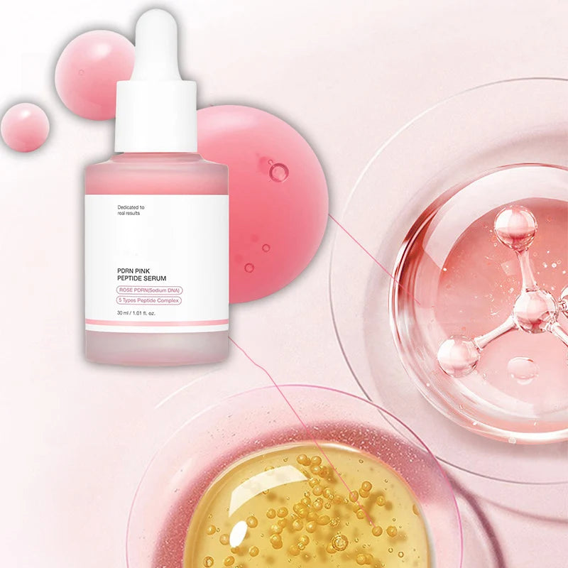 Korean Premium Peptide Collagen Serum Deep Hydration Refine Skin Texture