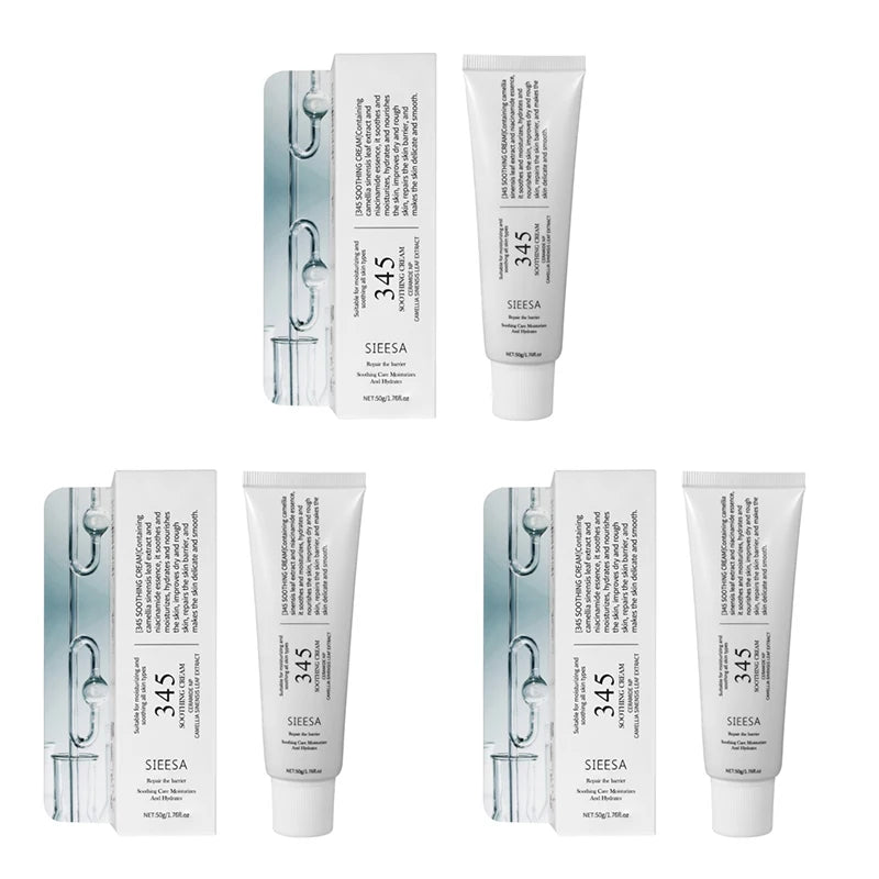 1/3/5 PCS Skincare Combo 345 Soothing & Firming Eye Cream Relief Face Cream PDRN Niacinamide Relief Mist Hydration Recovery Sets