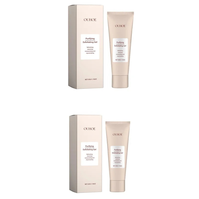 Exfoliating Gel: Skin Gentle Cleansing, Pores Rejuvenation, Blackhead & Acne Control