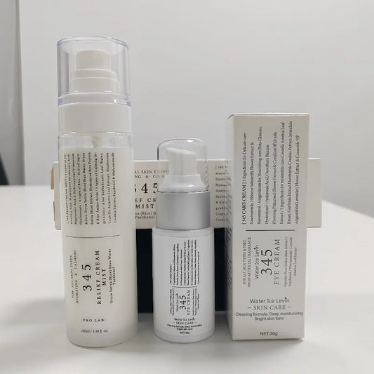 1/3/5 PCS Skincare Combo 345 Soothing & Firming Eye Cream Relief Face Cream PDRN Niacinamide Relief Mist Hydration Recovery Sets