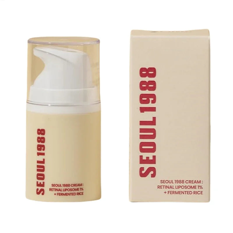 Seoul 1988 Retinol Ginseng Eye Cream Face Cream Set Anti-aging Firm Moisturizer Diminish Wrinkles Eye Essence Facial Care Repair
