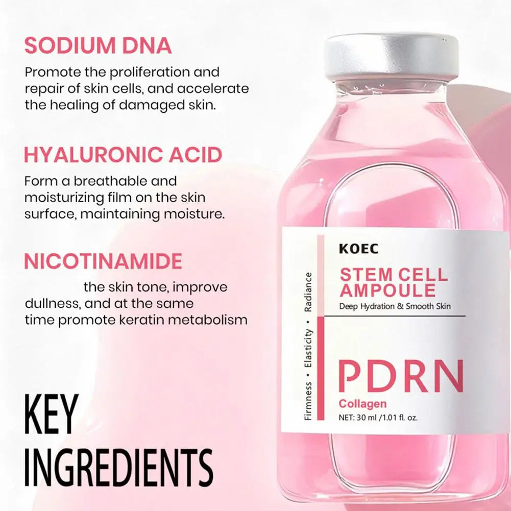 PDRN Pink Collagen Multi Balm Stick NAD+Serum+Moisturizer Face Cream Skin Booster Collagen Face Body Hydrating Skin Serum