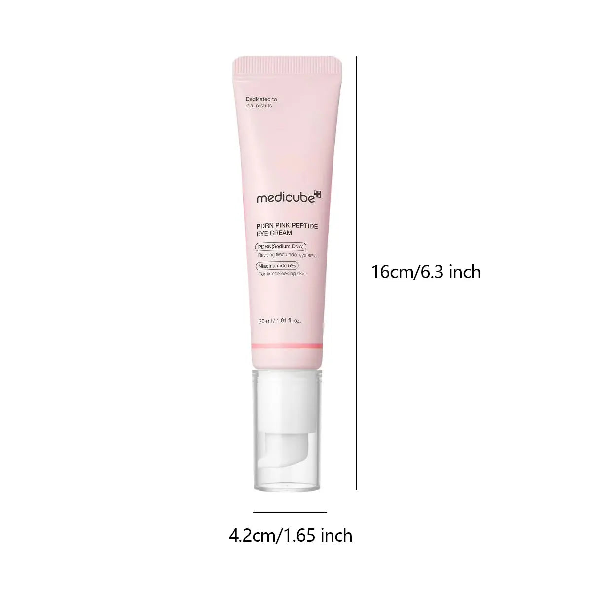 MEDICUBE PDRN PINK PEPTIDE EYE SERUM 30ml, Smooth Liquid, Gentle Eye Care, Korean Cosmetics, Korean Skincare